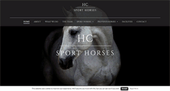 Desktop Screenshot of hcsporthorses.com
